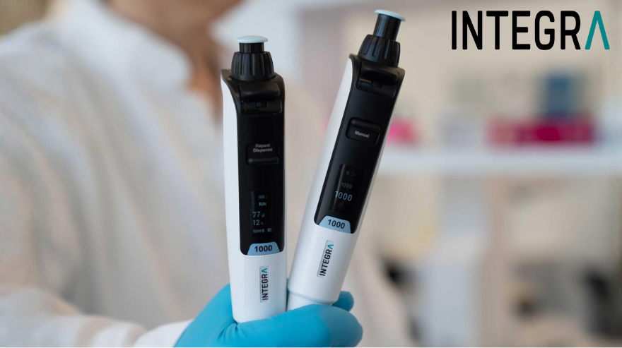 New INTEGRA SWITCH Hybrid Pipette Combines Manual Control with Electronic Efficiency