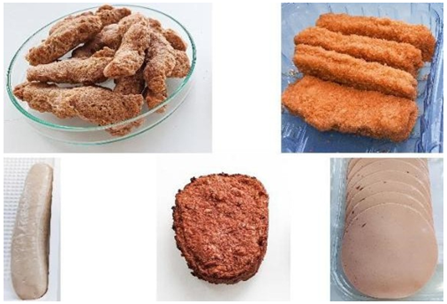 Plant-based food samples