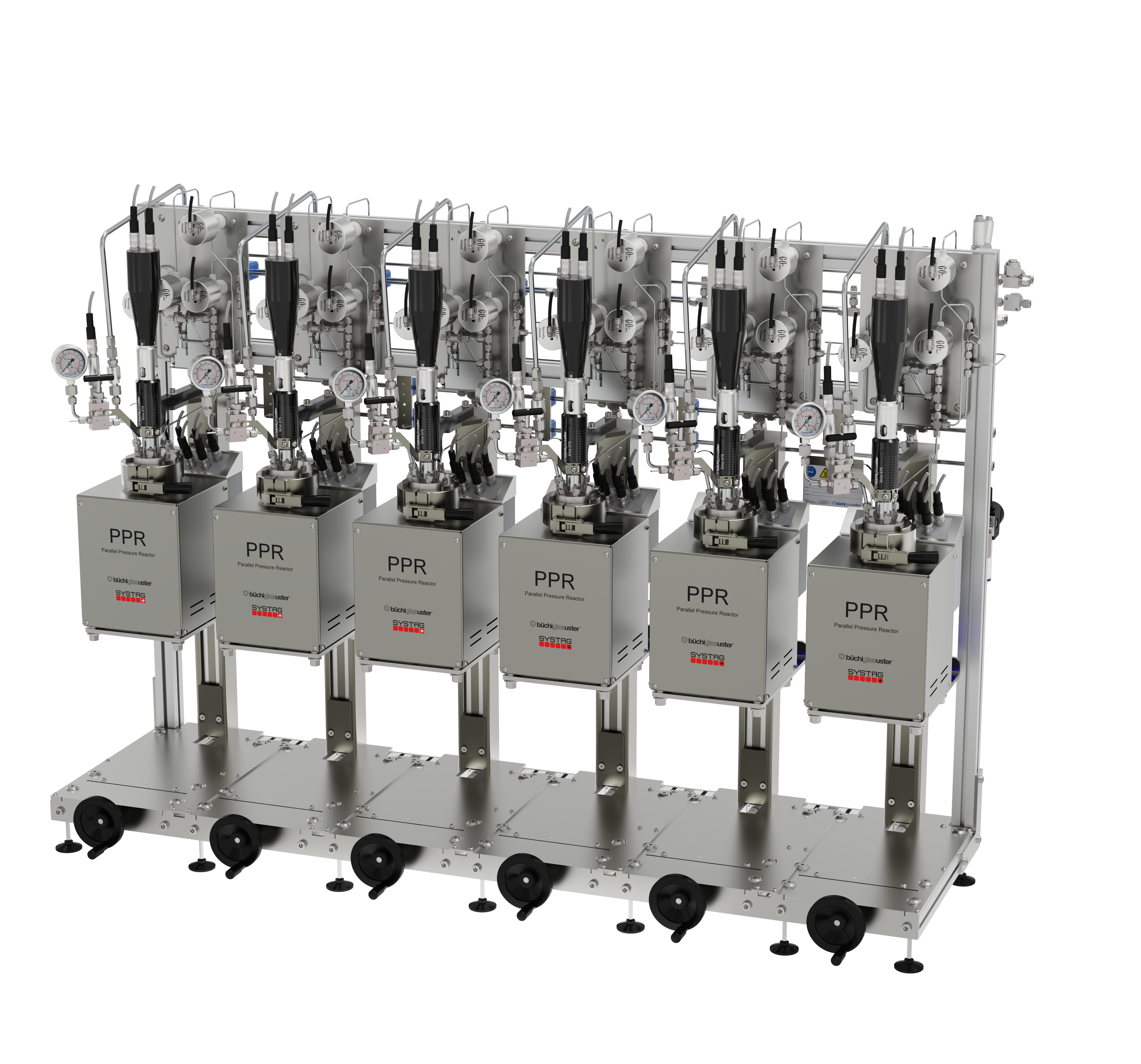 Parallel pressure reactors - PPR